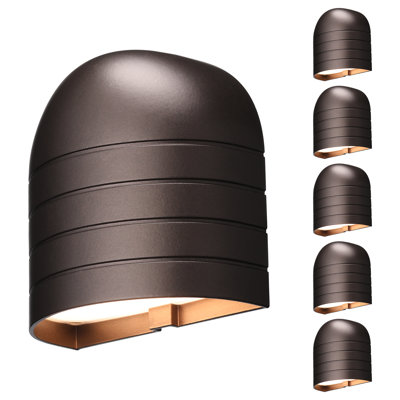 5W Low Voltage RGBCW LED Deck Lights, Landscape Step Railing Fence Light, 3CCT Downward Lighting