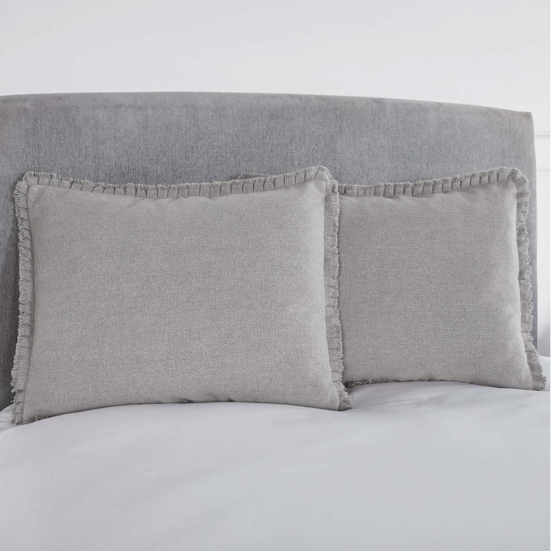 Burlap Cotton Sham Set, Standard