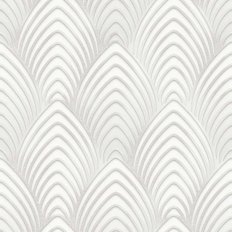 Utopia Collection Arch Array Wallpaper Roll, Cream