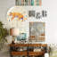Horloge murale chat avec motif coloré et art numérique - horloge murale 12 po