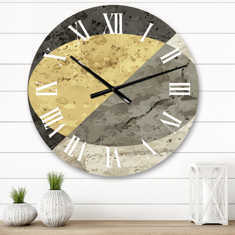 Horloge murale tardive 20S, Moyen