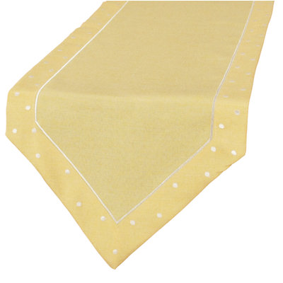 Breen Embroidered Easy Care Table Runner