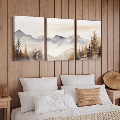 3 Piece Wrapped Canvas Print