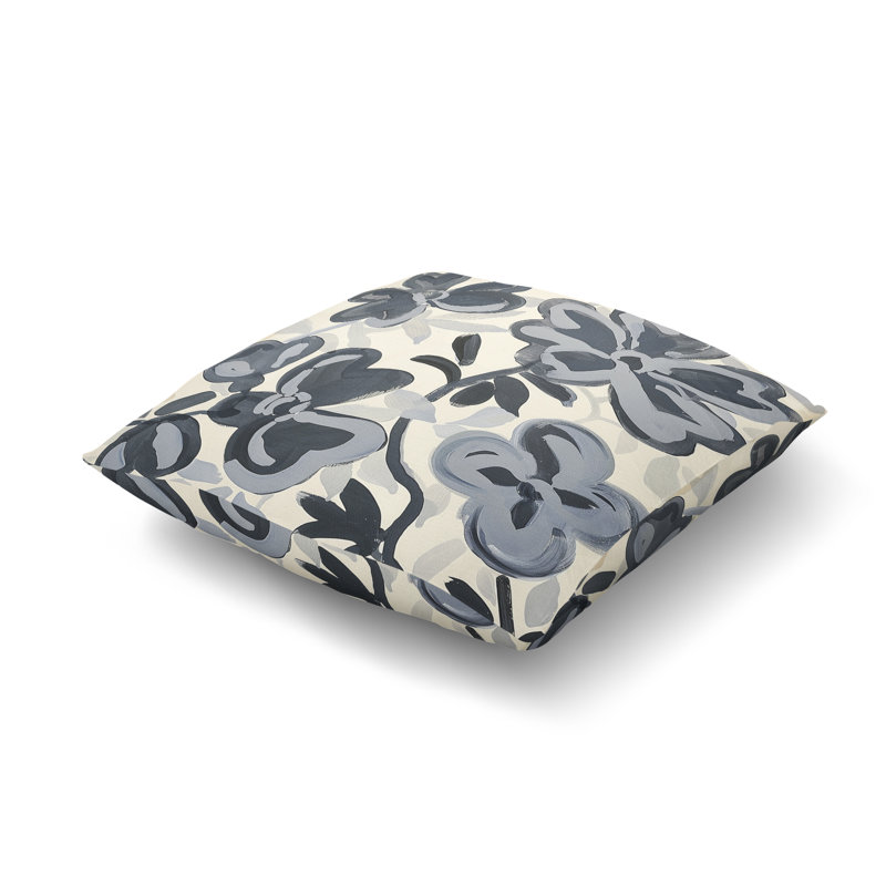 Housse de coussin carré en polyester Irene, H 20 po x l 20 po
