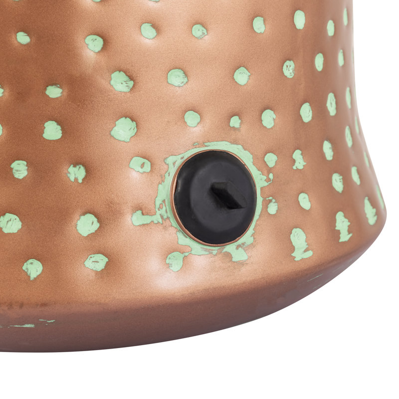 DOTSY METAL RUST HOSE POT (cuivre)