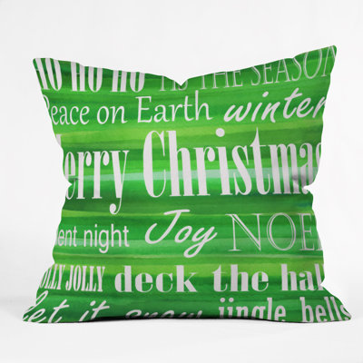 Sophia Buddenhagen Christmas Throw Pillow