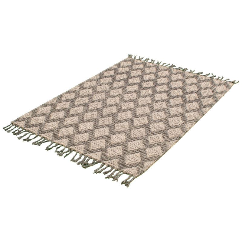 Wool Geometric Indoor Rug