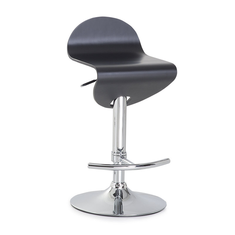 Lisa Swivel Counter Stool, Black