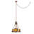 Rustic Lodge 3 - Light Dimmable Drum Chandelier