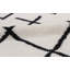 Tapis en laine / coton tissé à la main en noir / beige-66636915