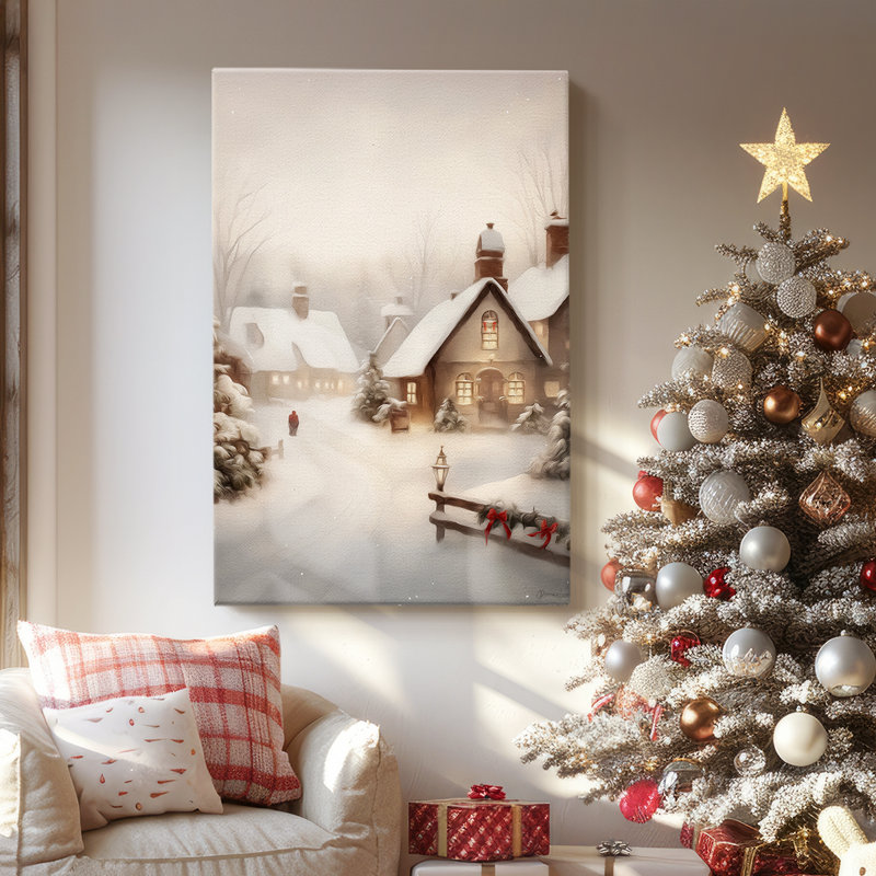 Lantern of Sugar Serenade-Premium Gallery Wrapped Canvas, 27" H x 18" W