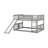 Full Over Full Bunk Bed With Ladder With Slide