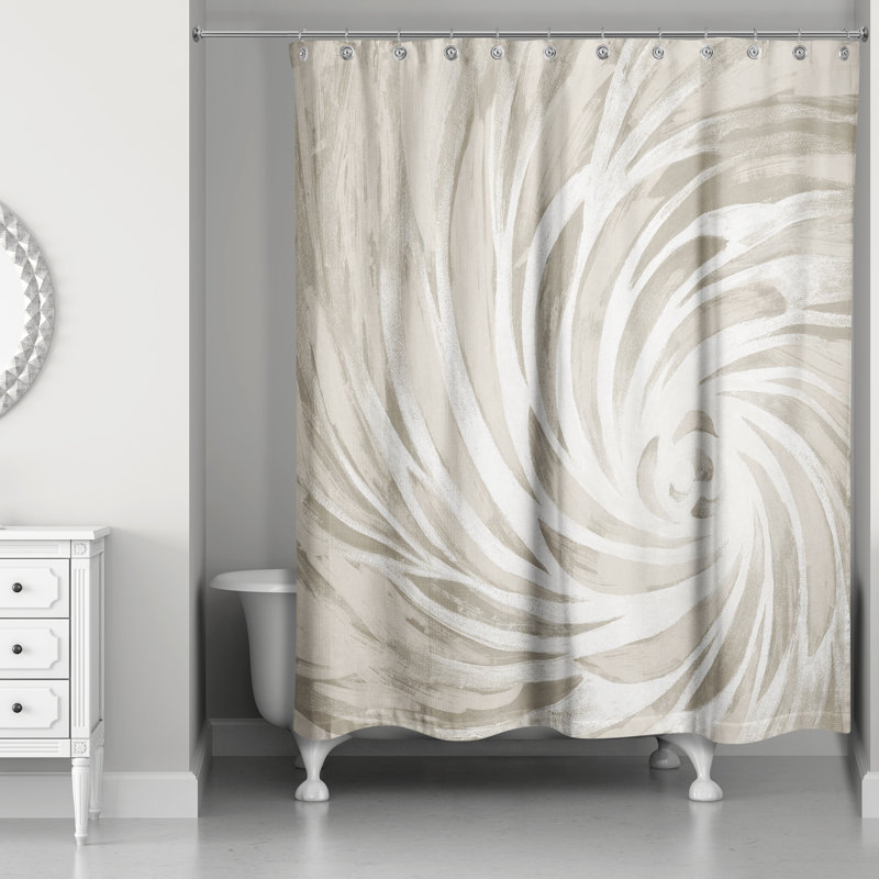 Rideau de douche Ruggeri, Beige