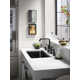 Kohler Purist® Two Handle Deck-Mounted Bridge Kitchen Sink Faucet with Pull Out Side Sprayer