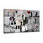 Red Collage by Banksy - Wrapped Canvas Print-206351248