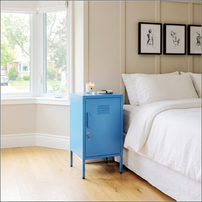 Armoire de rangement en métal durable et multifonctionnelle avec une construction en acier robuste et un intérieur spacieux pour une vie organisée