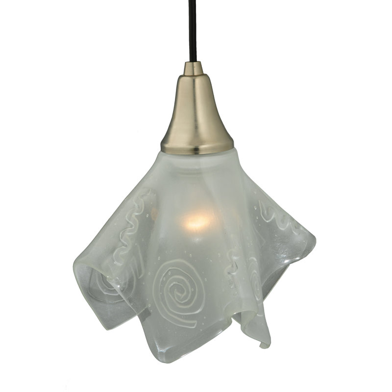 Metro Fusion 1 - Light Pendant, Transparent White Clear