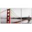 Noir et rouge Pont de la baie de San Francisco Architecture et cartes Photographie de pays Moderne et chic-102298935-102298936