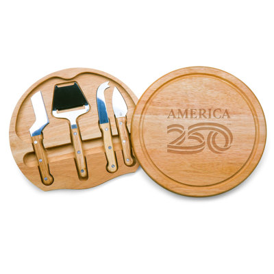 America250 Circo Cheese Board and Knife Set