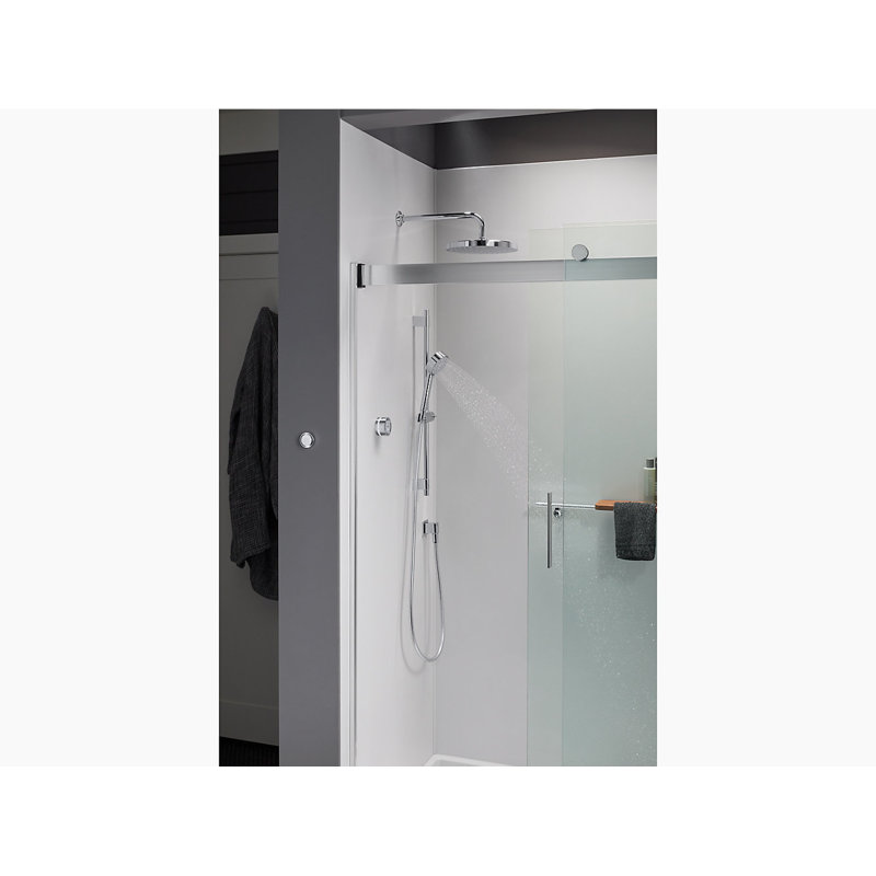 DTV Mode™ Dual-Outlet Shower Interface with Eco-Mode Diverter, Without Eco-Mode Diverter, Matte Black