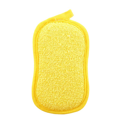 Dishwashing sponge  Doubled Sided Multi-functional Durabled Thick Cleaning Brush And Sponge Cleaner
