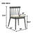 Pablo Upholstered Dining Chairs with Curved Backrest & Solid Wood Frame-115285057