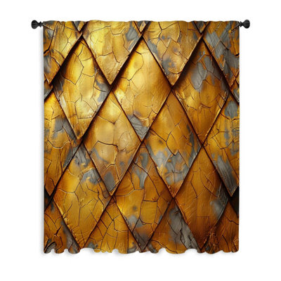 Scales de rideaux de fenêtre, occultant texturé et voilages - 1 panneau (occultant qui filtre beaucoup de lumière)