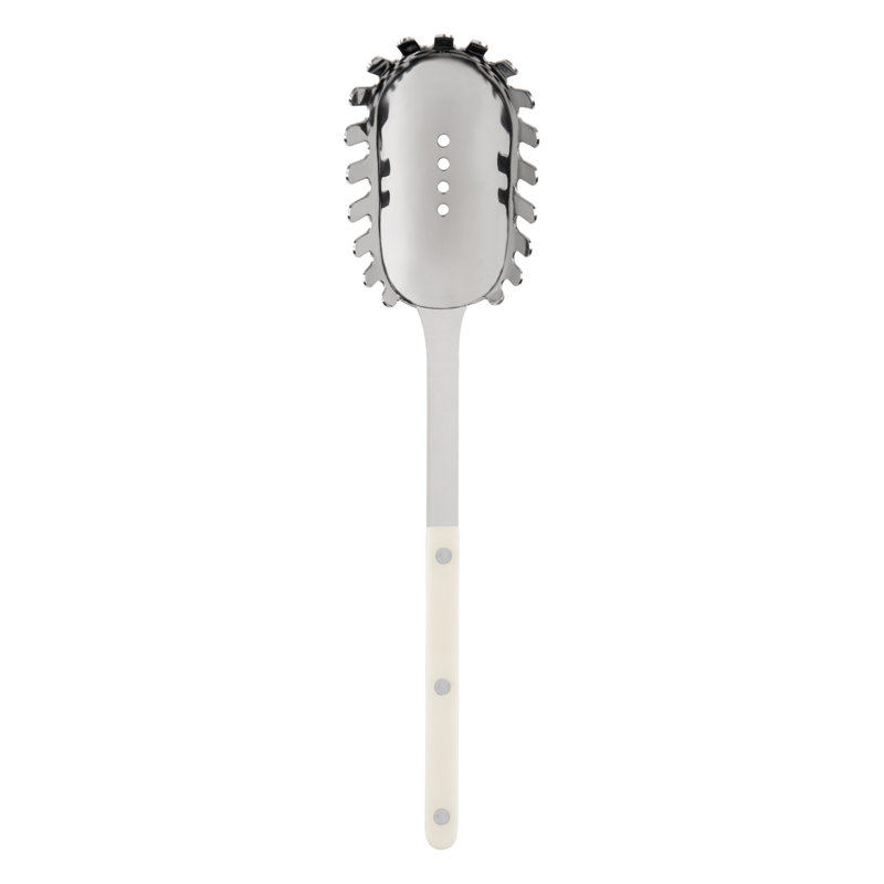 Bistrot Solid Pasta Scoop, Ivory