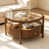 Round Glass Top