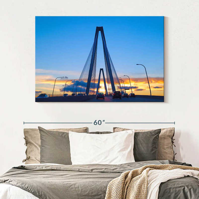 Lilie Cooper River Bridge, 34" H x 51" W