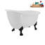 1348.7mm x 650.2mm Soaking Acrylic Bathtub-1082528722-1082528715