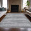 Tapis intérieur / extérieur gris lavable à la machine Xhevrie-112171269