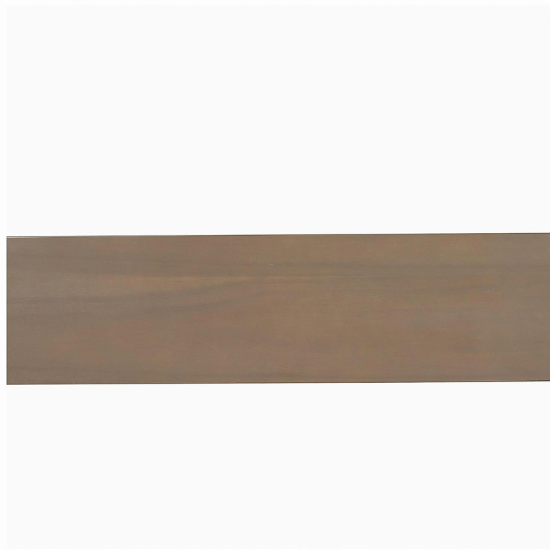 Meuble télé Mirod, placage en bois naturel, base en forme de V, classique et polyvalente, idéale pour exposer vos articles préférés, facile à assembler