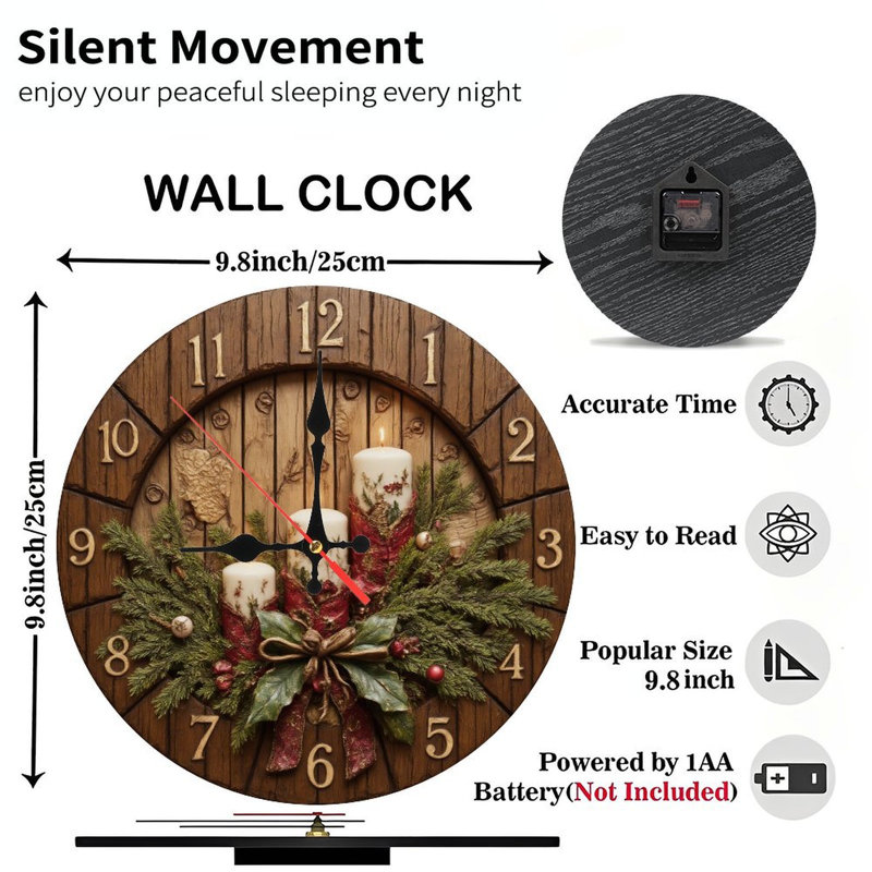 Advent-wreath-clock-candles