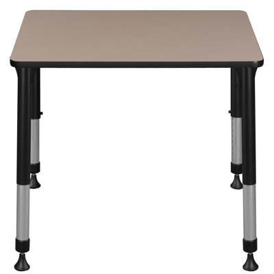 Regency 18.5 x 26 in Rectangle Height Adjustable Classroom School Desk