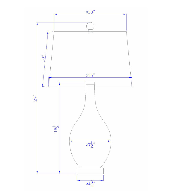 Junaynah Crystal Table Lamp