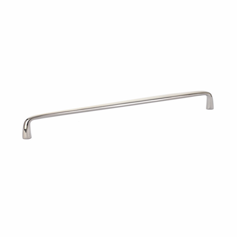 Emtek Orbit Cabinet Pull 10" cc, Polished Nickel