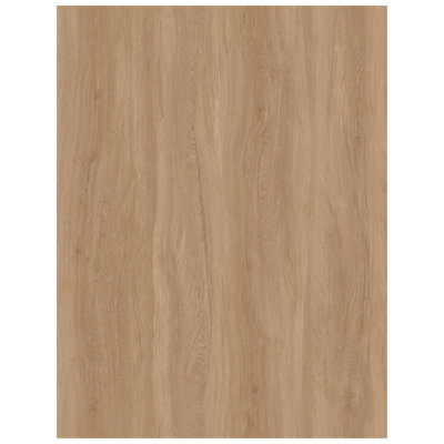 Revêtement de sol SPC imperméable 7,2 po x 48 po ECOSTYLE, planches de vinyle à verrouillage par clic de 6,5 mm d'épaisseur, résistant aux égratignures, pour le salon / la chambre à coucher