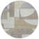 Machine Washable Indoor/Outdoor Cinead ACN1692 Khaki Rug