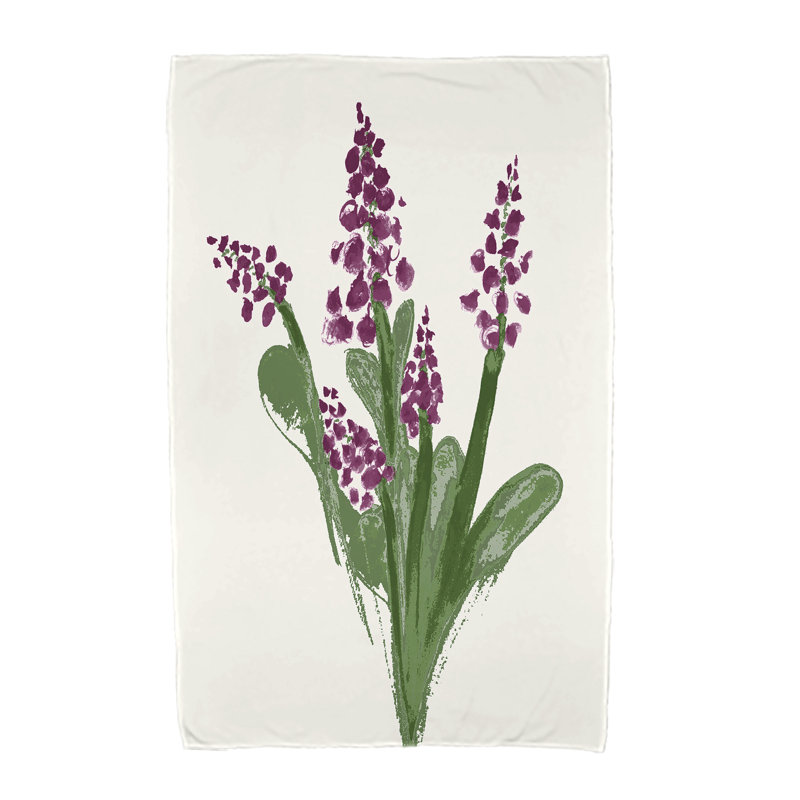 Jayapura Beach Towel, Purple