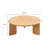 Solid Wood Round Coffee Table-1385749832