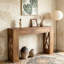 Table d'appoint, console spacieuse, table de canapé