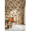 Papier peint botanique, fleurs sauvages-547715002