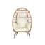 Fauteuil à œufs en osier (excluant la table)-35368163