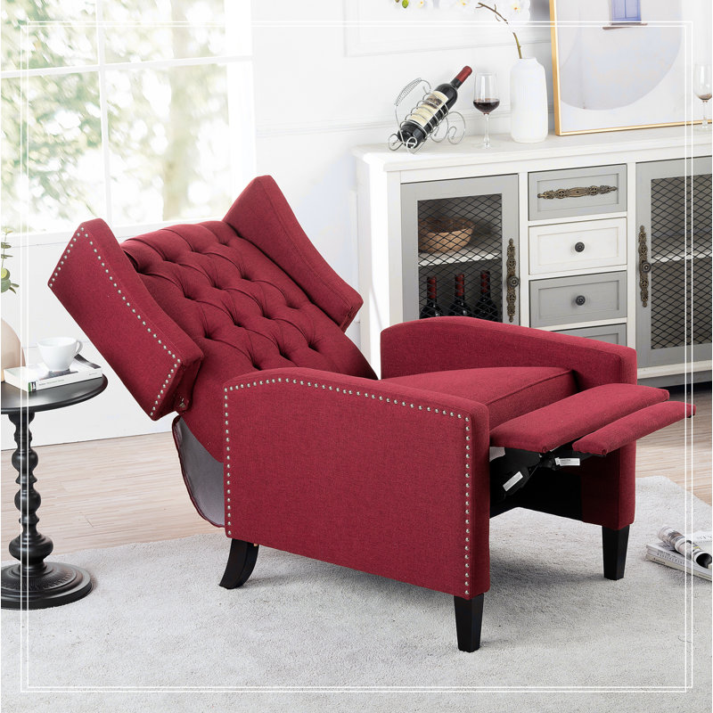  Versatile Wing Chair Recliner for Ultimate Relaxation and Comfort 27.16"W* 34.45"D *40.55"H