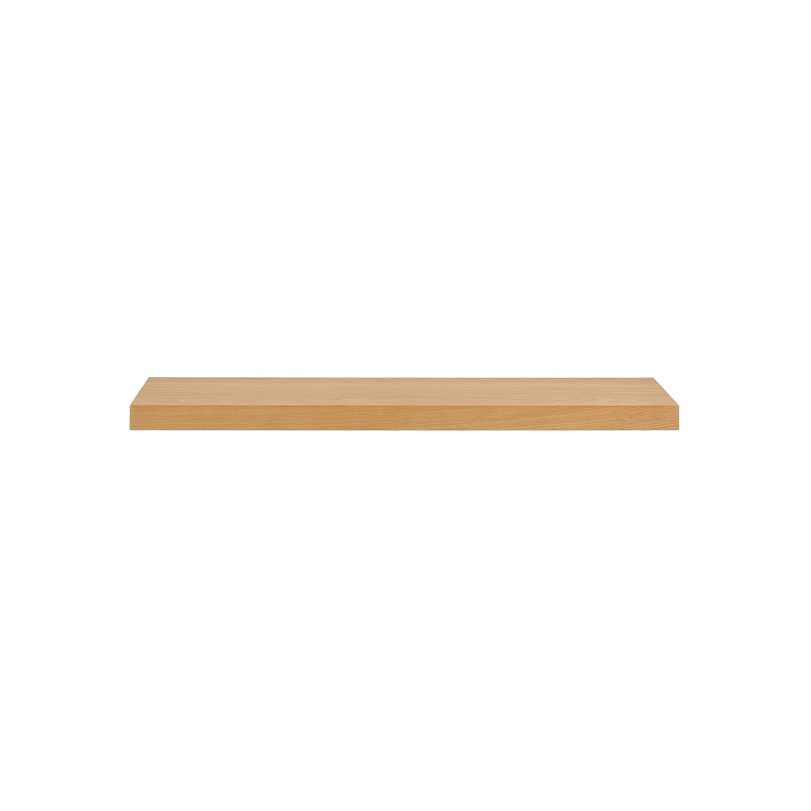 Sherice Floating Shelf, 1.97" H x 43.21" W x 10.24" D, Oak