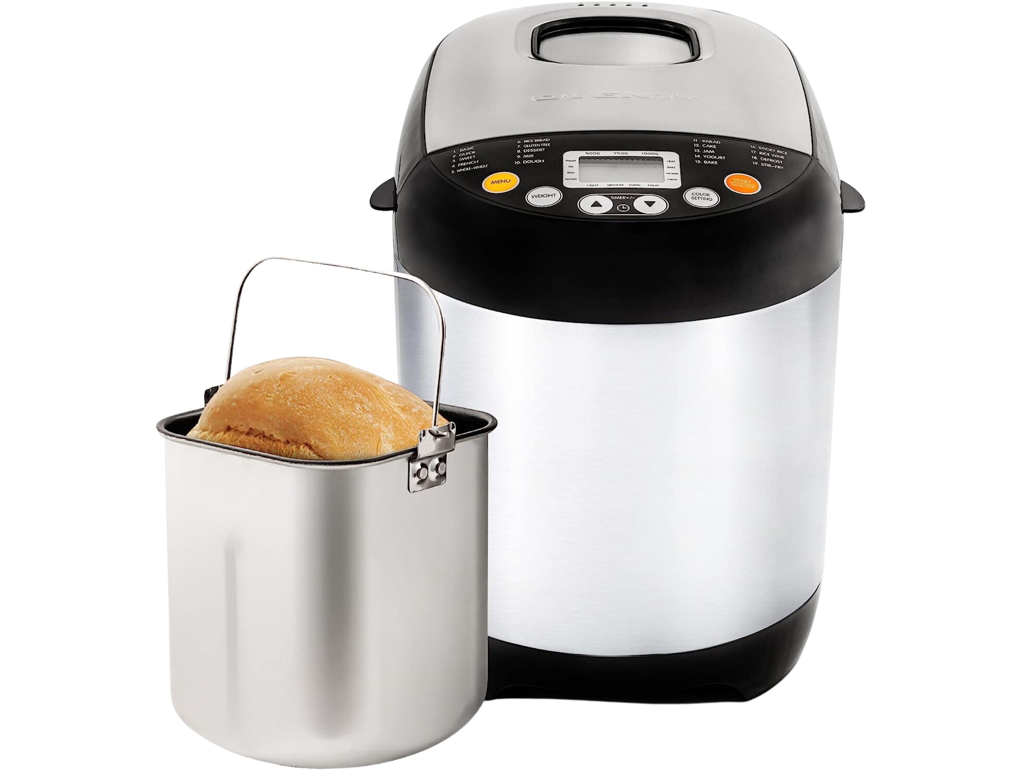 Hamilton Beach Artisan Dough & Bread Maker 14 Settings Stainless