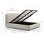 Lit escamotable avec rangement moderne et tête de lit inclinable-469079691-469079688