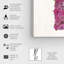 «Number 5 Rose», peinture sur toile-51240015-51240017