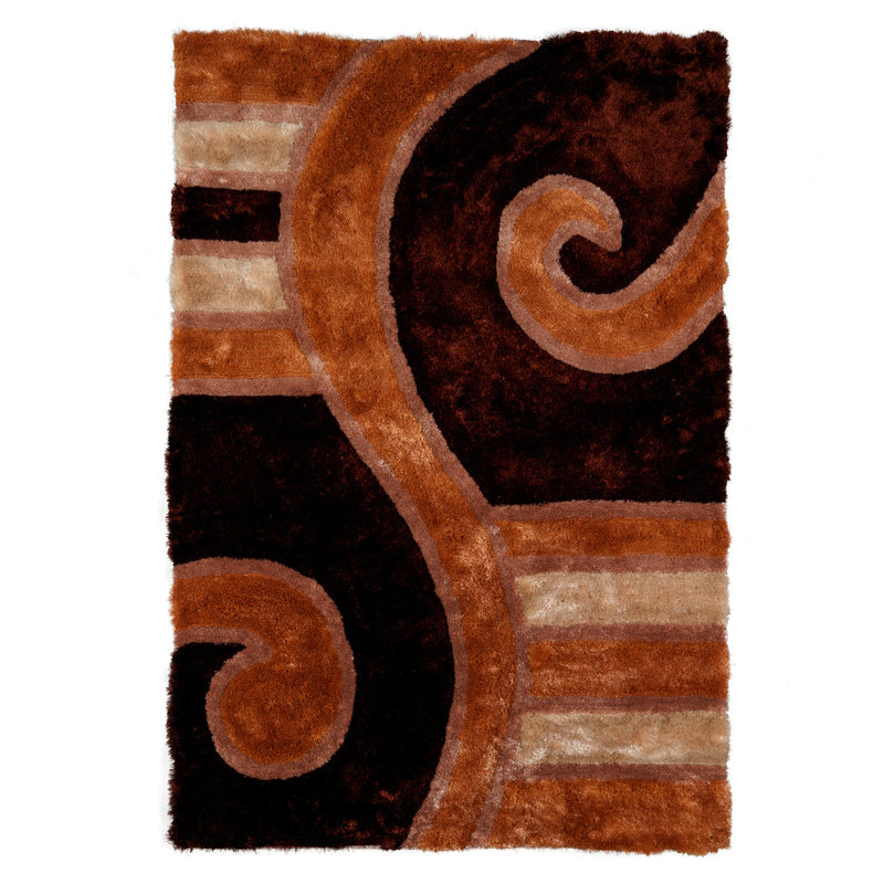 Tapis brun clair / beige Regina